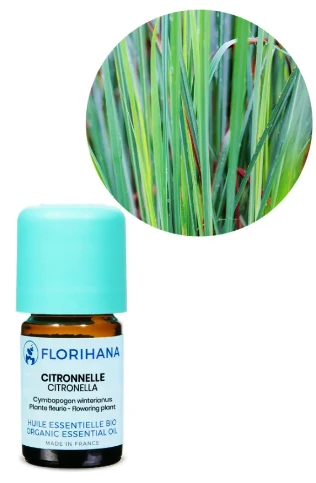 Florihana organsko etarsko ulje Citronella 5 g Florihana